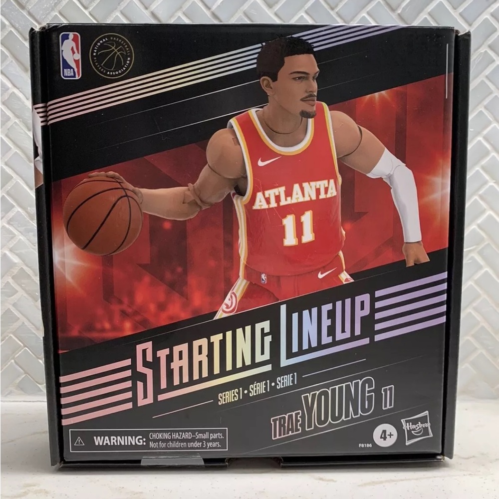 Trae Young Starting Lineup NBA Series 1 Action Figure 6-inch Atlanta Hawks NIB